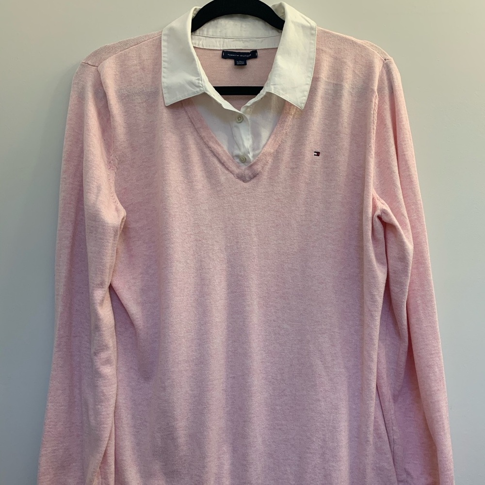 Tommy Hilfiger Pink Sweater